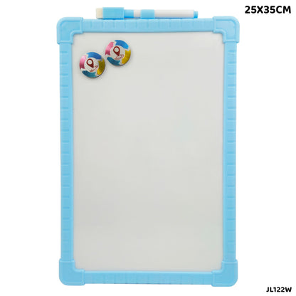 Gift To Love | Writing Magnetic White Board | Size : 25 X 35 Cm | Code : JL122W