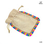 Gift To Love | Jute Bag With Lace | Size : 4 X 6 Inch | Pcs : 10 Pcs | Code : JL46