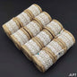 Gift To Love | Jute Lace | Size : 2 Mtr Each | Pcs : 12 Pc | Code : JLP7