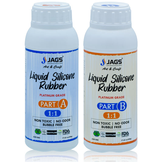 Gift To Love | Liquid Silicone Rubber 500A 500B Set | Size : 1 Kg | Code : JLSR1000