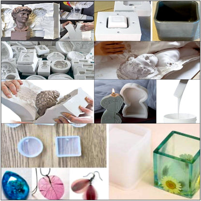 Gift To Love | Liquid Silicone Rubber 500A 500B Set | Size : 1 Kg | Code : JLSR1000