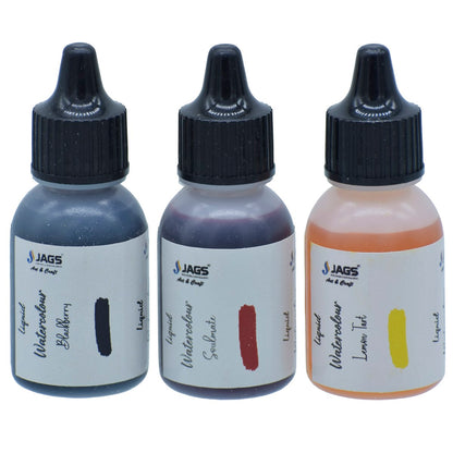 Gift To Love | Liquid Watercolour | Pcs : Set Of 3 Pcs | Code : JLWS01