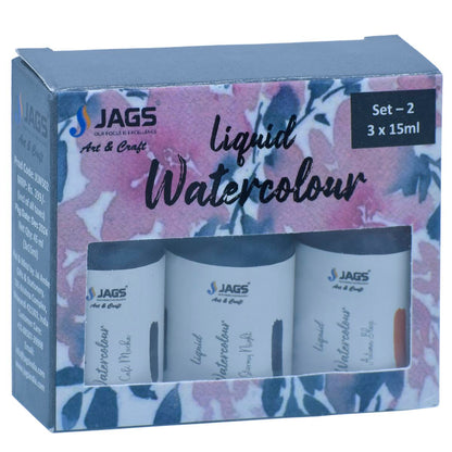 Gift To Love | Liquid Watercolour | Pcs : Set Of 3 Pcs | Code : JLWS02