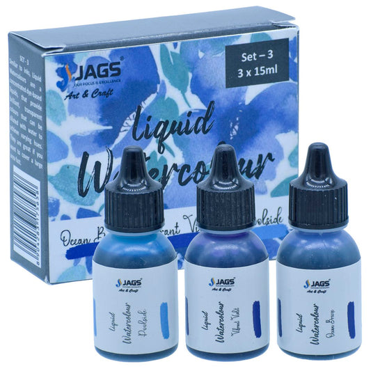 Gift To Love | Liquid Watercolour | Pcs : Set Of 3 Pcs | Code : JLWS03