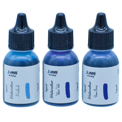 Gift To Love | Liquid Watercolour | Pcs : Set Of 3 Pcs | Code : JLWS03