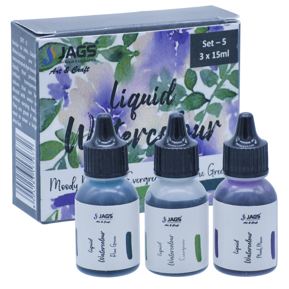 Gift To Love | Liquid Watercolour | Pcs : Set Of 3 Pcs | Code : JLWS05