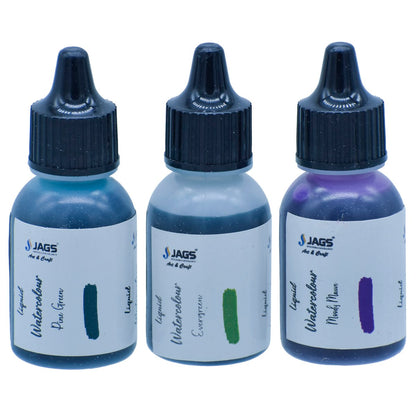Gift To Love | Liquid Watercolour | Pcs : Set Of 3 Pcs | Code : JLWS05