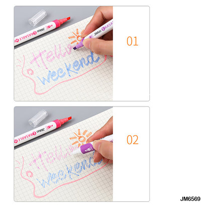Gift To Love | Erasable Highlighter Pen | Pcs : 10 Color | Code : JM6569