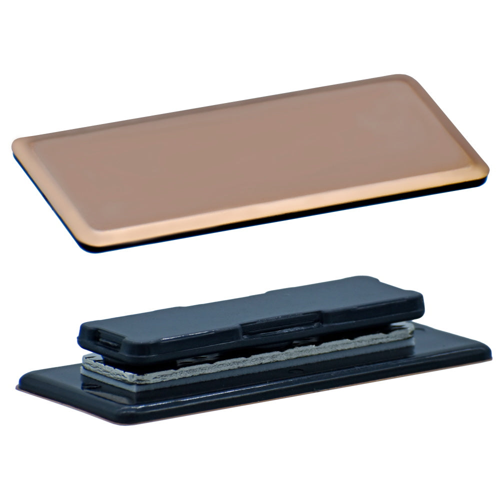 Gift To Love | Magnetic Batch | Color : Rose Golden | Size : 60 X 25 Mm | Code : JMB4011RG