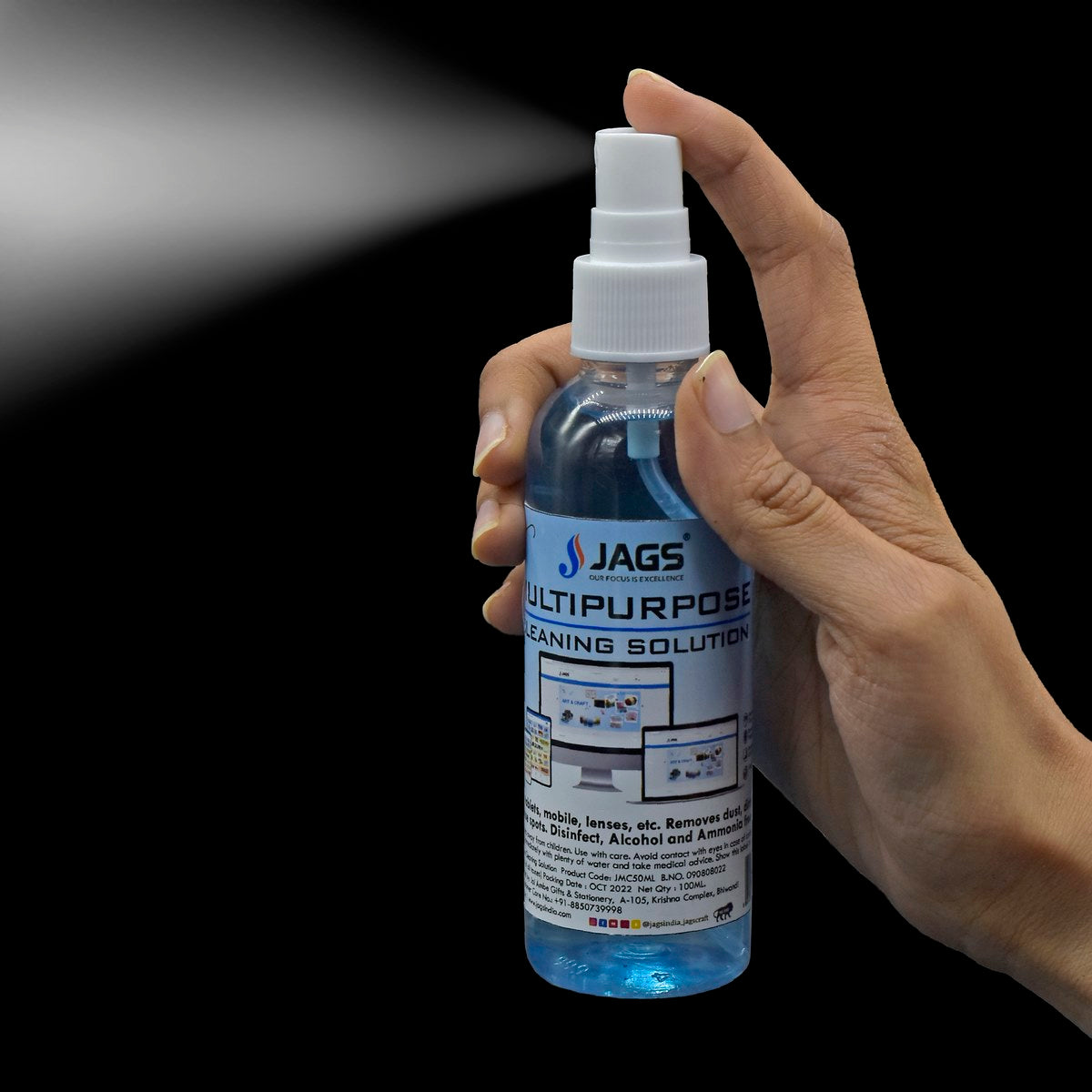 Gift To Love | Multipurpose Cleaning Liquid | Pcs : 50 Ml | Code : JMC50ML
