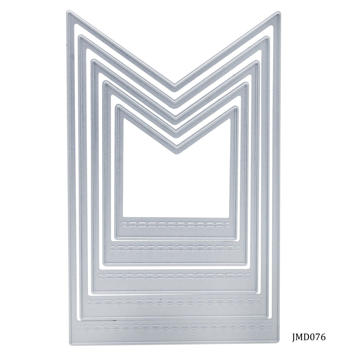 Gift To Love | Cutting Dies Metal Square Design | Pcs : 5 In 1 | Code : JMD076