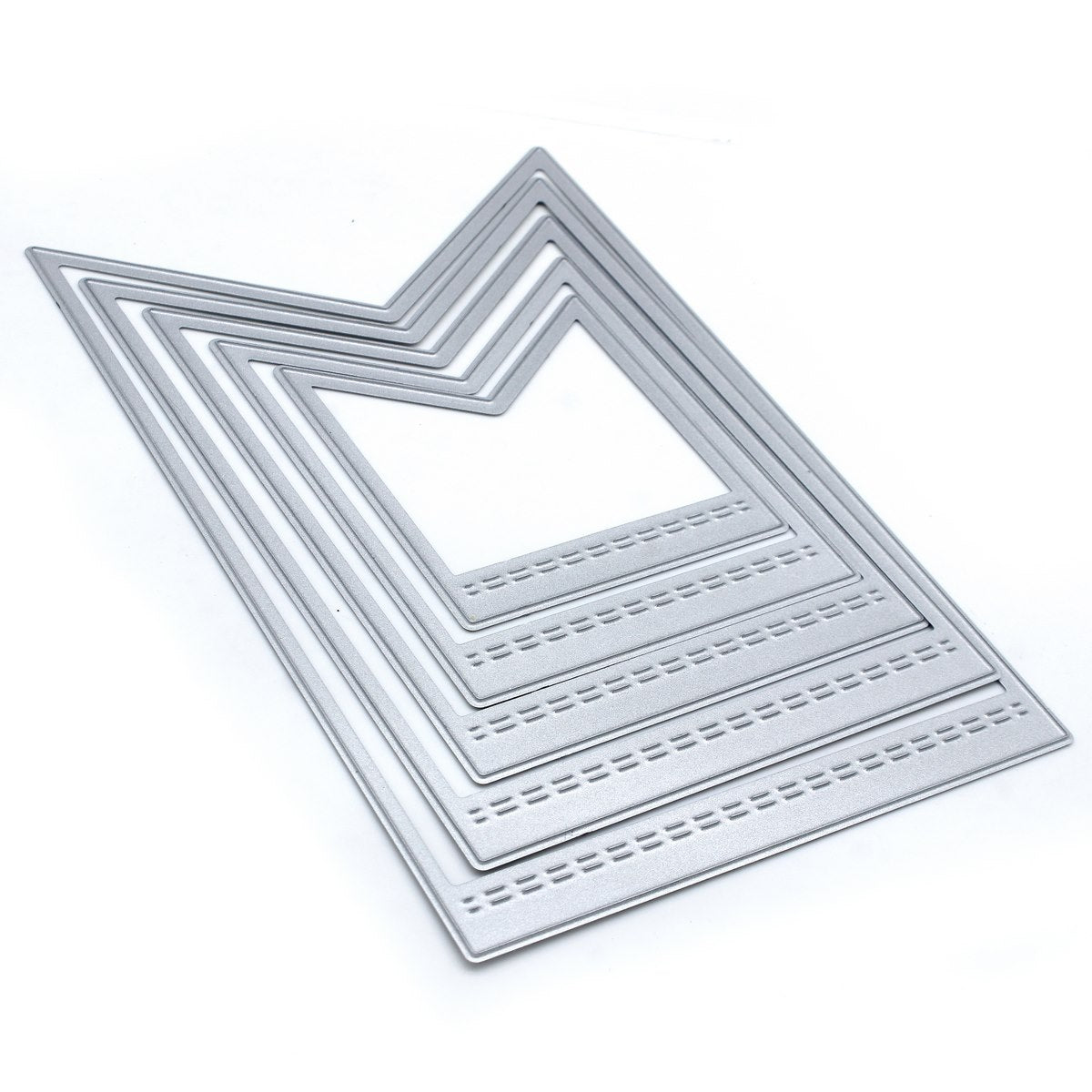 Gift To Love | Cutting Dies Metal Square Design | Pcs : 5 In 1 | Code : JMD076