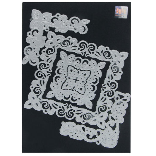 Gift To Love | Cutting Dies Metal Frame Design | Pcs : 5 In 1 | Code : JMD132