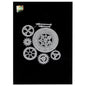 Gift To Love | Cutting Dies Metal Watch Gare Design | Code : JMD303