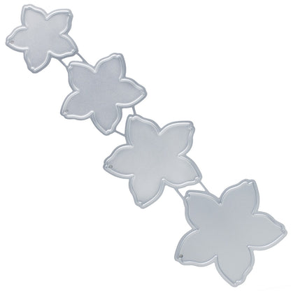 Gift To Love | Cutting Dies Metal Flower Set | Pcs : 4 In 1 | Code : JMD409
