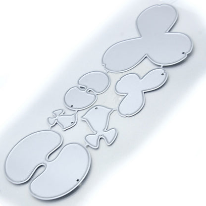 Gift To Love | Cutting Dies Metal Body Parts Set | Pcs : 6 In 1 | Code : JMD414