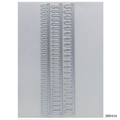 Gift To Love | Cutting Dies Metal Border Design | Pcs : 3 In 1 | Code : JMD416