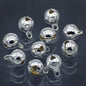 Gift To Love | Mini Metal Bells | Color : Silver | Size : 10 Mm | Pcs : 10 Pcs | Code : JMMB30