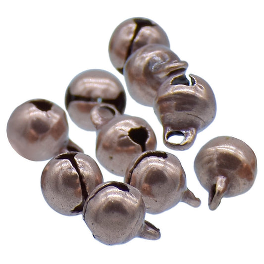 Gift To Love | Mini Metal Bells | Color : Copper | Size : 6 Mm | Pcs : 10 Pcs | Code : JMMB40