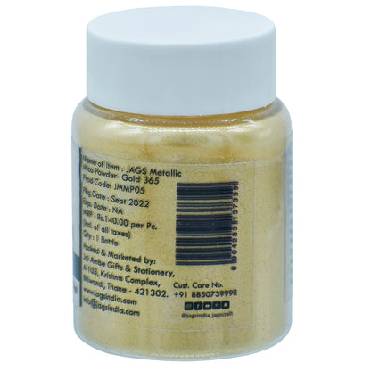 Gift To Love | Metallic Mica Powder Gold | Size : 15 Gms | Code : JMMP05