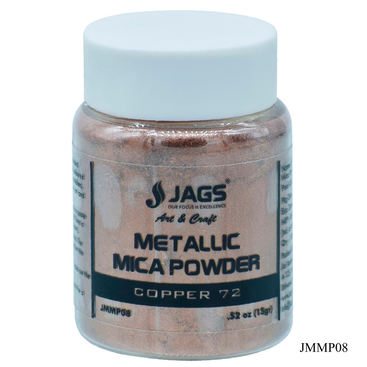 Gift To Love | Metallic Mica Powder Copper | Size : 15 Gms | Code : JMMP08