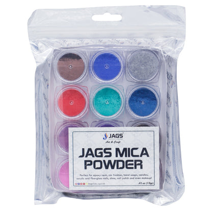 Gift To Love | Mica Powder Set | Pcs : 12 Colour | Code : JMMP12P-4