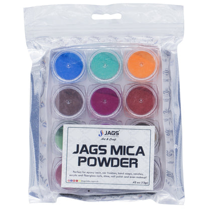 Gift To Love | Mica Powder Set | Pcs : 12 Colour | Code : JMMP12P-5