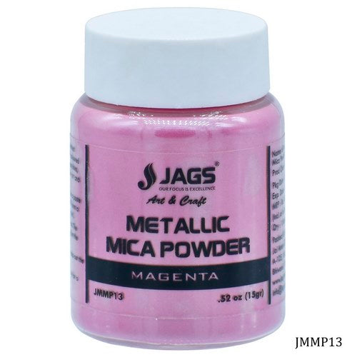 Gift To Love | Jags Metallic Mica Powder Magenta 15Gms | Code : JMMP13