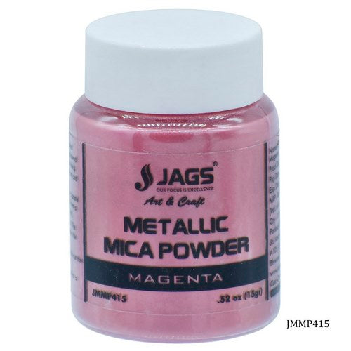 Gift To Love | Jags Metallic Mica Powder 15Gms Magenta 415 | Code : JMMP415