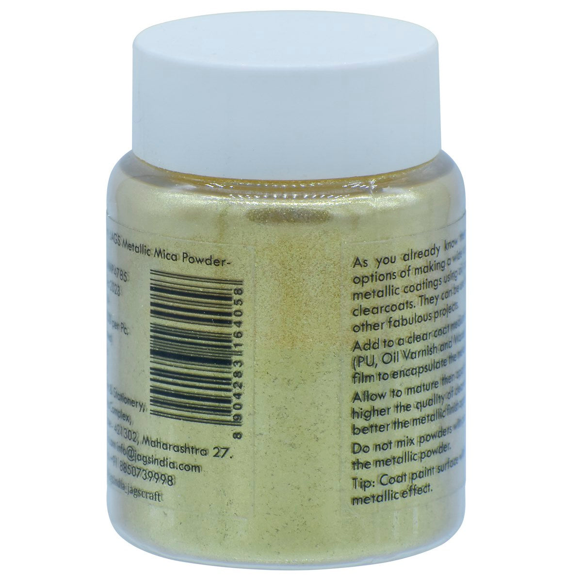 Gift To Love | Metallic Mica Powder Gold | Size : 15 Gms | Code : JMMP4785