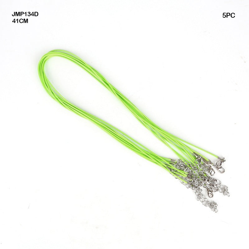 Gift To Love | Lobster Buckle Leather Rope | Size : 41 Cm | Pcs : 5 Pcs | Code : JMP134D