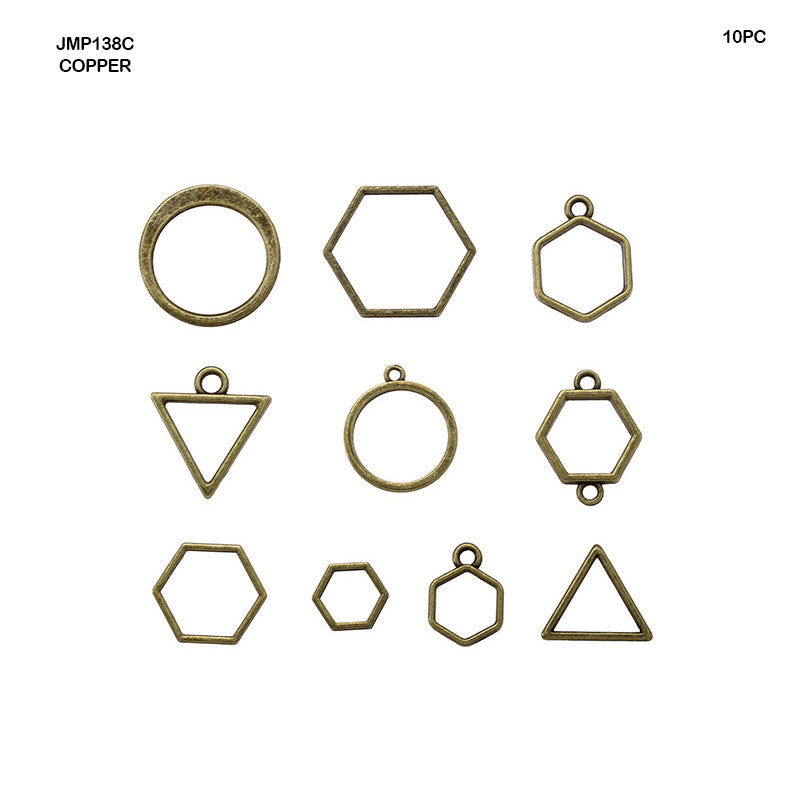 Gift To Love | Jewelry Material | Color : Copper | Pcs : 10 Pcs | Code : JMP138C