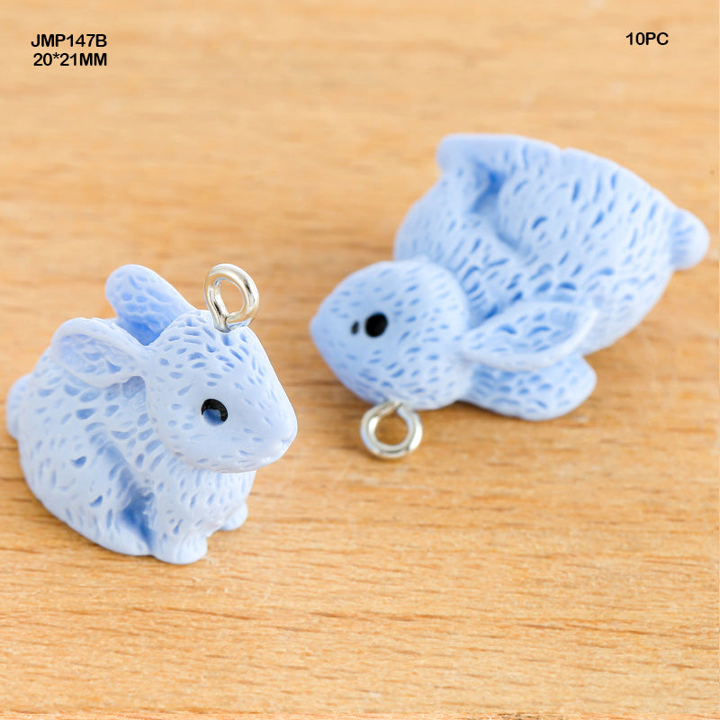 Gift To Love | Rabbit Pendants | Size : 20 Mm X 21 Mm | Pcs : 10 Pcs | Code : JMP147B