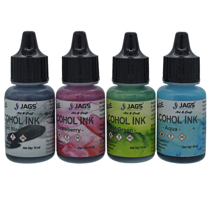 Gift To Love | New Age Alcohol Ink Mini Pack | Pcs : Set Of 4 | Code : JNAA00