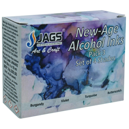 Gift To Love | New Age Alcohol Ink Mini Pack | Pcs : Set Of 4 | Code : JNAA02