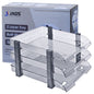 Gift To Love | Jags Plastic 3 Layer Tray Transparent Clear | Code : JP3L04