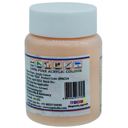 Gift To Love | Premium Acrylic Colour | Color : Flesh Tint | Size : 40 Ml | Code : JPAC14