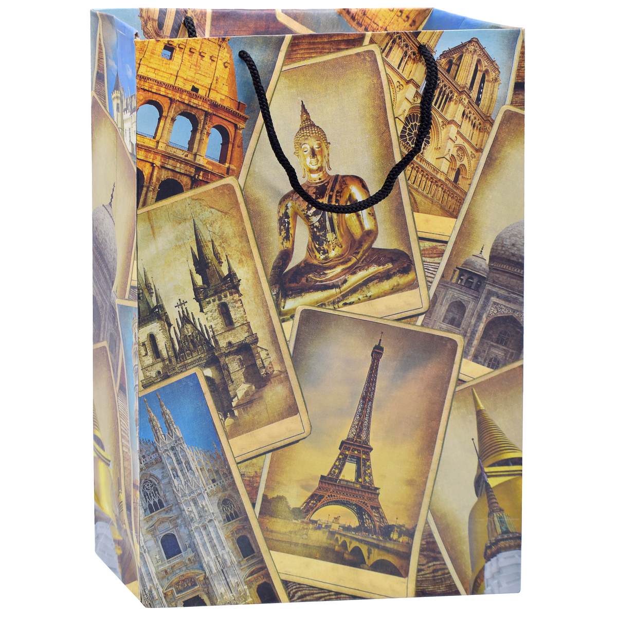 Gift To Love | Paper Bag Vintage Collage Cards | Size : B4 | Code : JPBB02