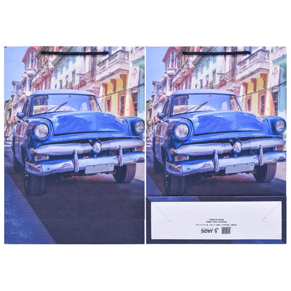 Gift To Love | Paper Bag Vintage Classic Car | Size : B4 | Code : JPBB03