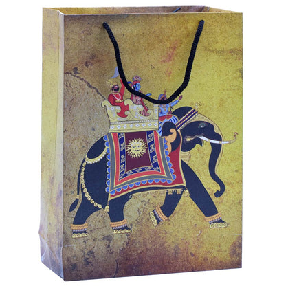 Gift To Love | Paper Bag Decorated Elephant | Size : A4 | Code : JPBM00