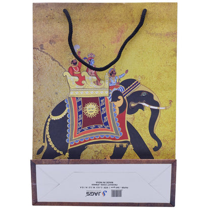 Gift To Love | Paper Bag Decorated Elephant | Size : A4 | Code : JPBM00