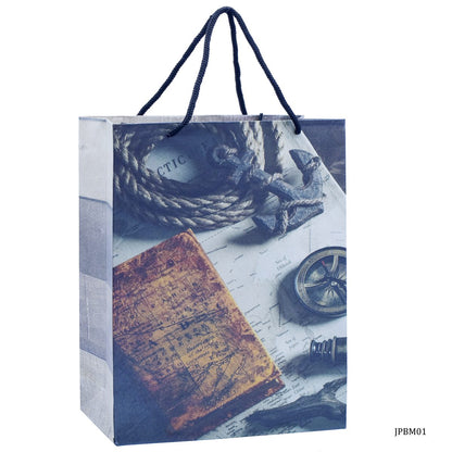 Gift To Love | Paper Bag Nautical Instruments | Size : A4 | Code : JPBM01