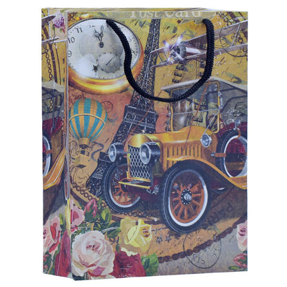Gift To Love | Paper Bag Paris Vintage | Size : A4 | Code : JPBM02