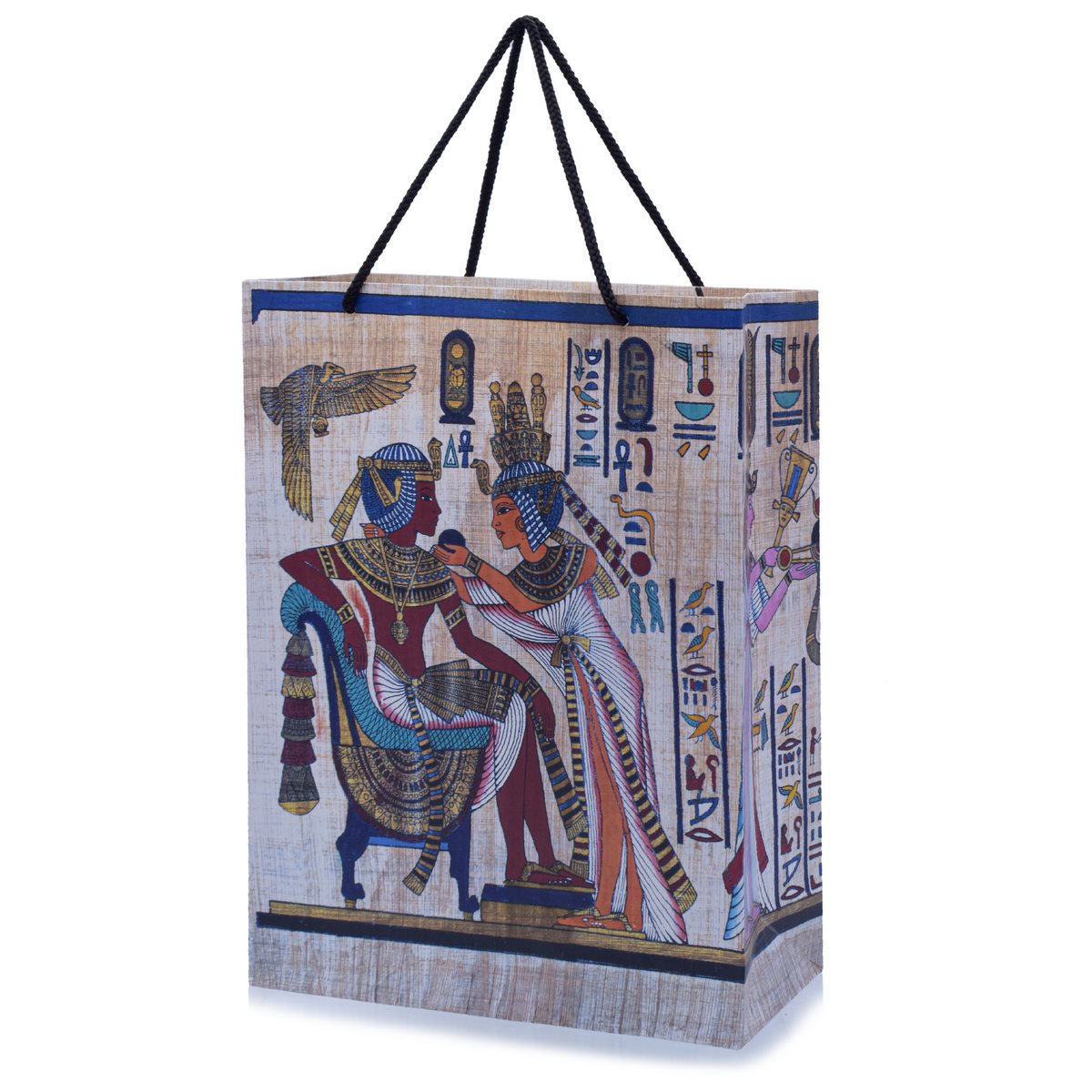 Gift To Love | Paper Bag Egyptian Painting | Size : A4 | Code : JPBM04