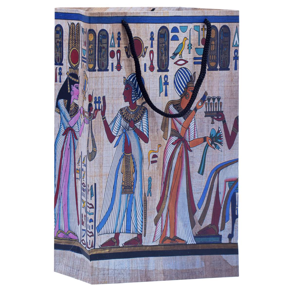 Gift To Love | Paper Bag Egyptian Painting | Size : A4 | Code : JPBM04