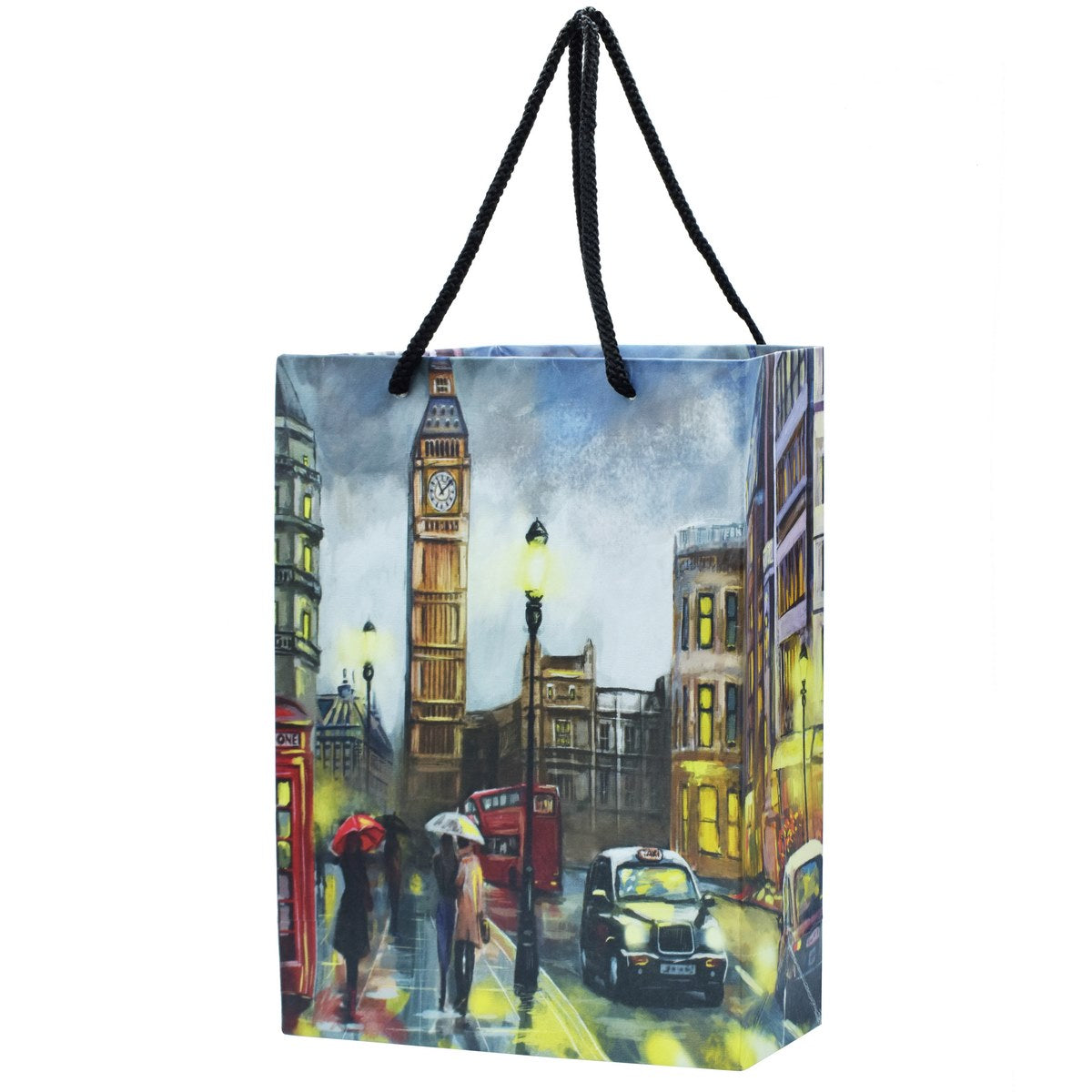 Gift To Love | Paper Bag Artwork Of Street View | Size : A5 | Code : JPBS03
