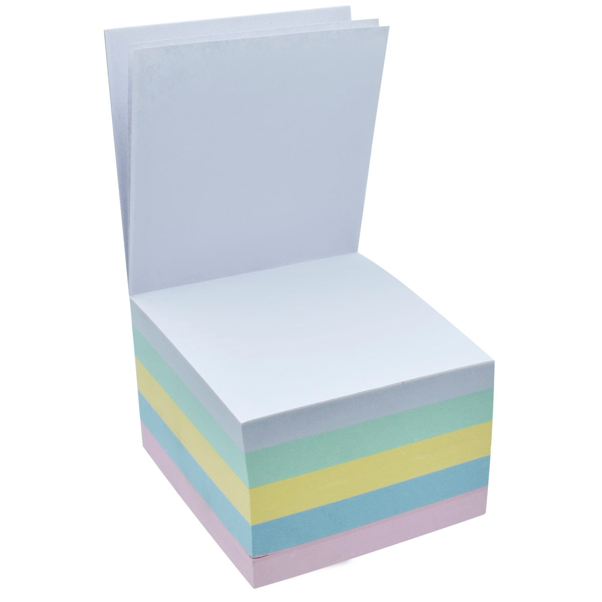 Gift To Love | Pastel Color Paper Cube Pad | Size : 3 X 3 Inch | Pcs : 250 Sheets | Code : JPCP00