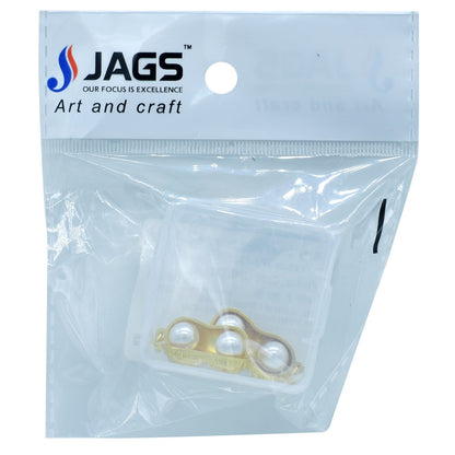 Gift To Love | Metal Craft Fitting Peanuts | Color : Gold | Pcs : 2 Pcs | Code : JPG-1331