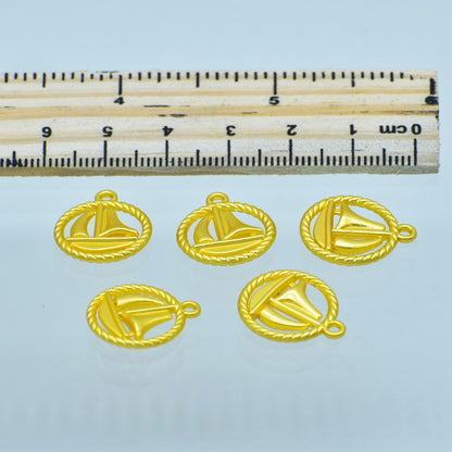 Gift To Love | Metal Craft Fitting | Color : Gold | Pcs : 5 Pcs | Code : JPG-158