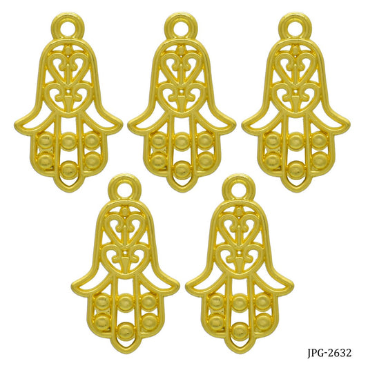 Gift To Love | Metal Craft Fitting | Color : Gold | Pcs : 5 Pcs | Code : JPG-2632